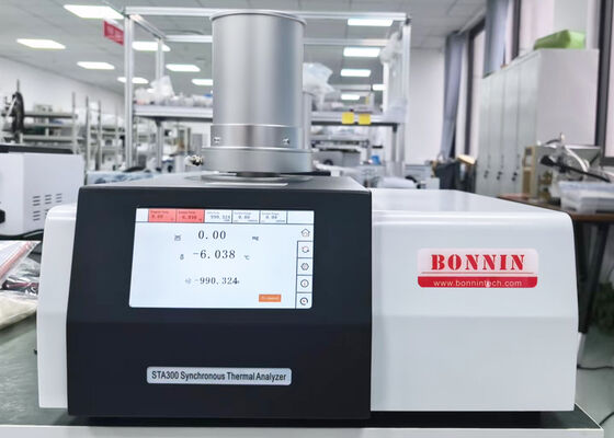 TGA-DTA-DSC Análise térmica Calorímetro de varredura diferencial simultânea OIT Conductividade térmica Analisador térmico síncrono STA200 STA300